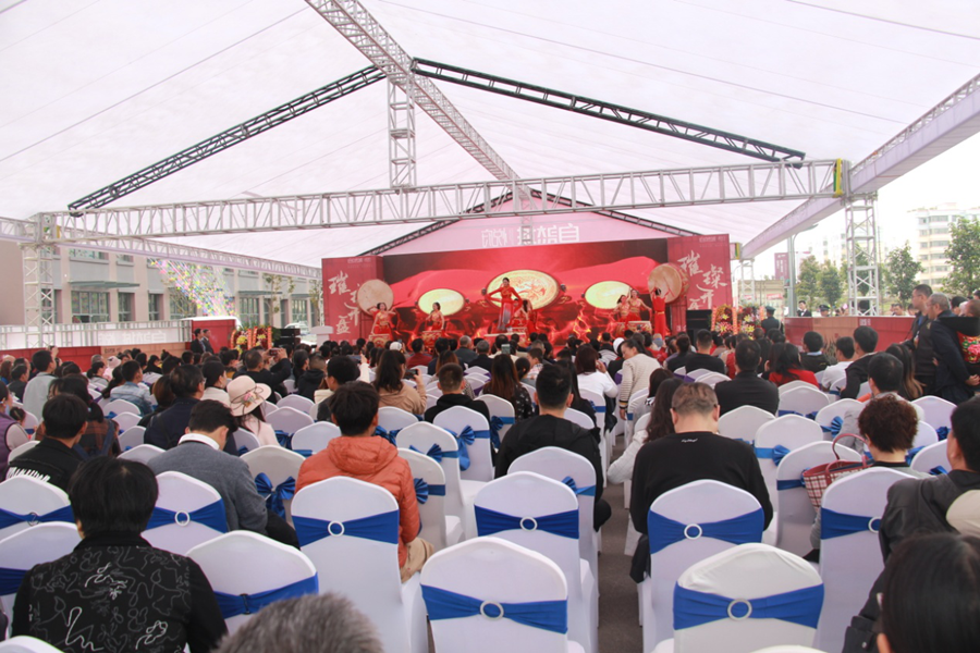 沾益西河棚改安置房項目自然悅府璀璨開盤