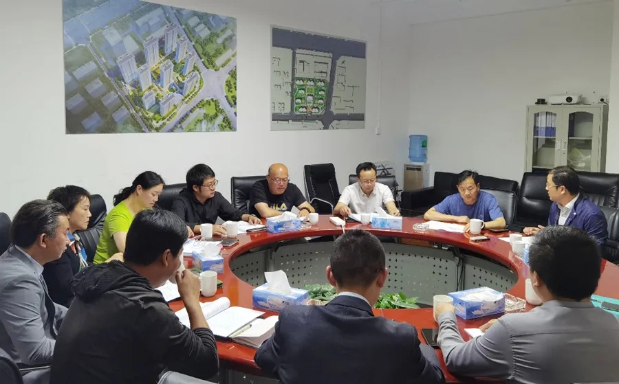 孟春柳、晏小標(biāo)到京鵬公司朝朝暮暮項(xiàng)目調(diào)研