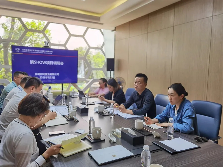 胡亞東到建投·滇SHOW項(xiàng)目調(diào)研