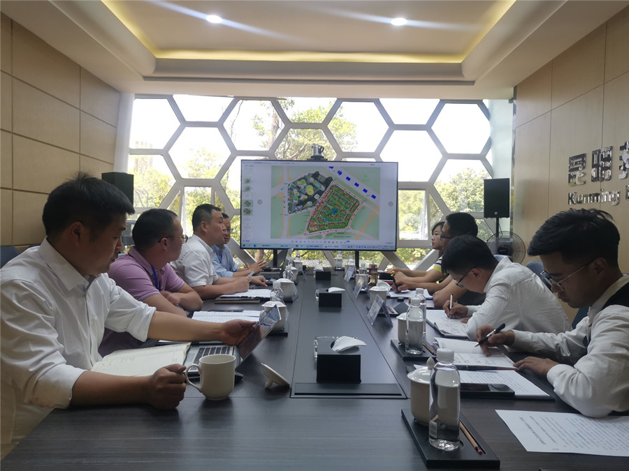 楊劍波到建投·滇SHOW項(xiàng)目調(diào)研