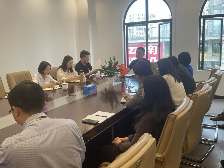 胡亞?wèn)|到商銳公司作黨史學(xué)習(xí)教育專題宣講