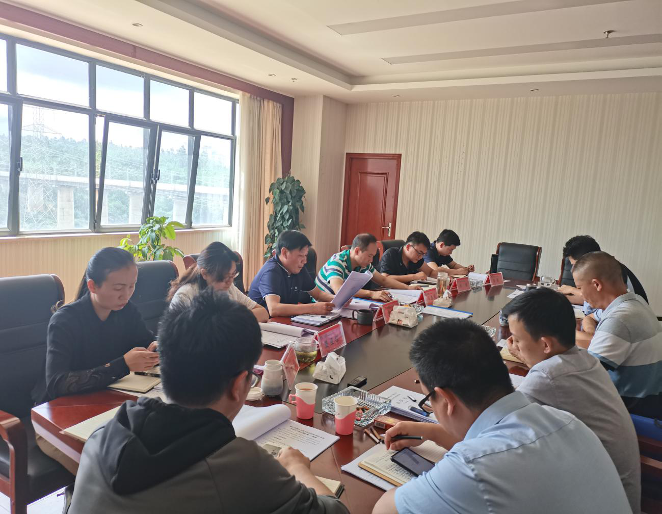 和順公司召開2021年年中工作會