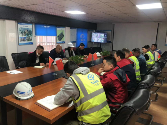 袁明紅到安居和苑項(xiàng)目檢查指導(dǎo)  