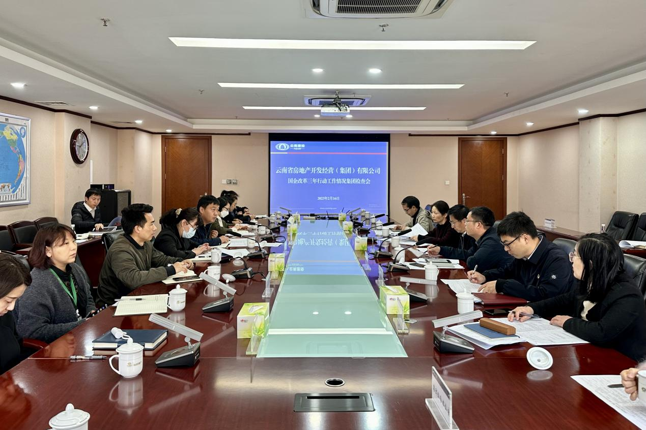 集團檢查組到公司開展國企改革三年行動工作完成情況專項檢查