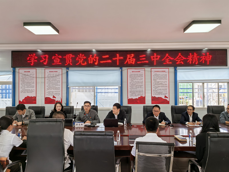 李志偉宣講黨的二十屆三中全會精神