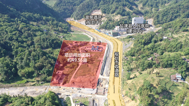 建工地產(chǎn)拍得鹽津縣一宗建設(shè)用地  